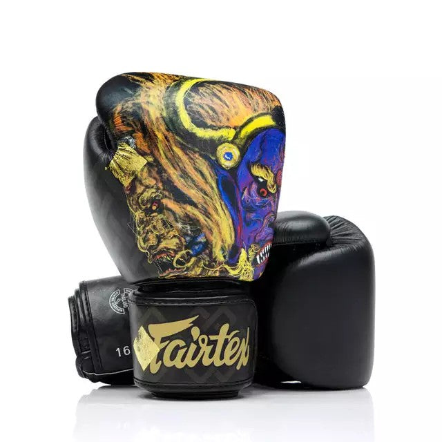 Fairtex BGV PREMIUM - "YAMANTAKA" MUAY THAI / BOXING GLOVES