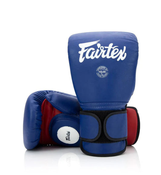 Fairtex COACH SPARRING GLOVES (BLUE / RED) - BGV13