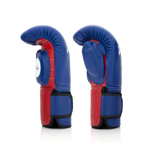 Fairtex COACH SPARRING GLOVES (BLUE / RED) - BGV13