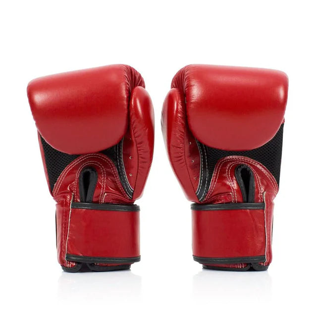 Fairtex BGV1R - Universal BREATHABLE - MUAY THAI / BOXING GLOVES (Colours) Premium Leather