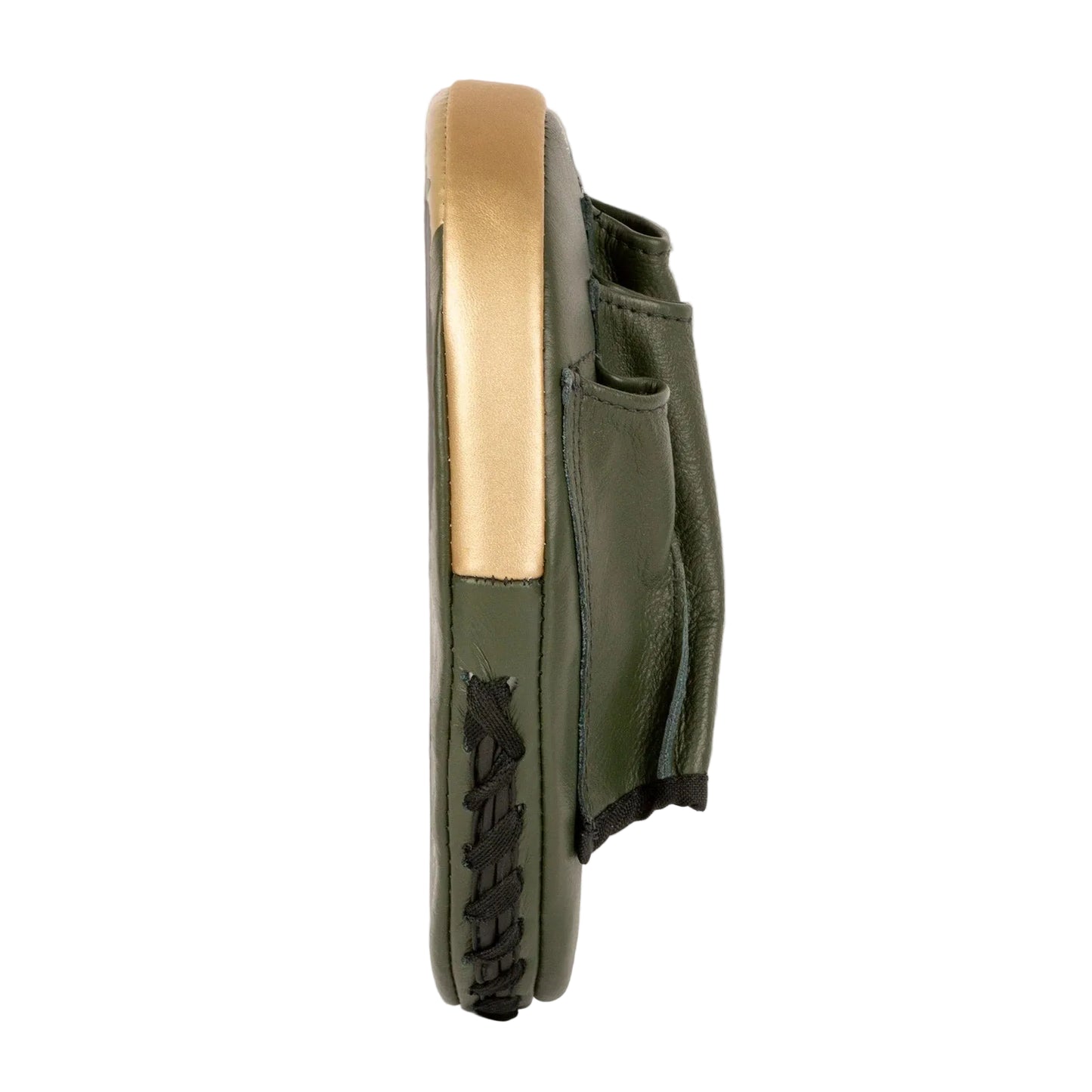 Venum - Pro Boxing Flat Punch Mitts - (Khaki/Gold)