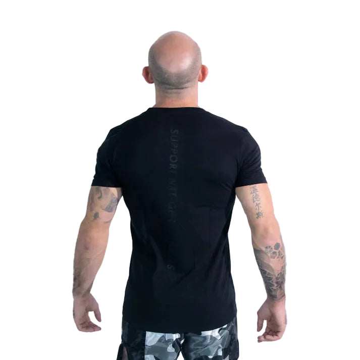 OG - Black on Black Cotton T-Shirt