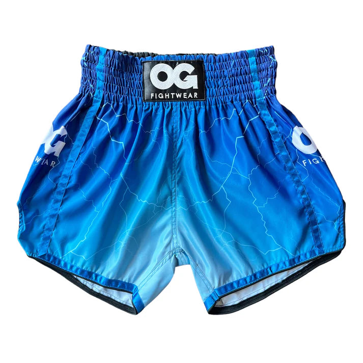 OG - Blue Lighting Muay Thai Short
