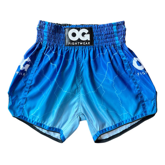 OG - Blue Lighting Muay Thai Short