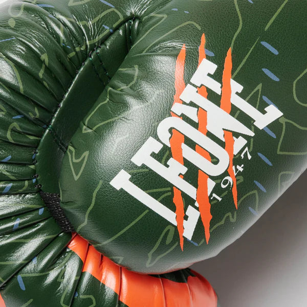 Γάντια LEONE - GUANTI BOXE PRIMAL INSTINCT (Πράσινο) GN004