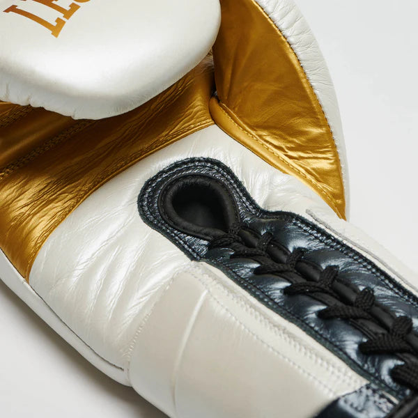 LEONE Gloves - BOXING GLOVES AUTHENTIC 2 (White) - GN116L