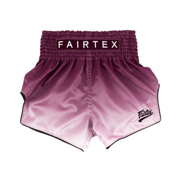 Fairtex MUAY THAI / BOXING SHORTS (Maroon Fade) - BS1904
