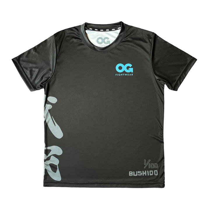 OG - Bushido No.1 Microfiber T-Shirt - (Blue)