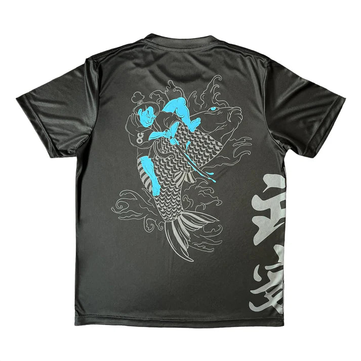 OG - Bushido No.1 Microfiber T-Shirt - (Blue)