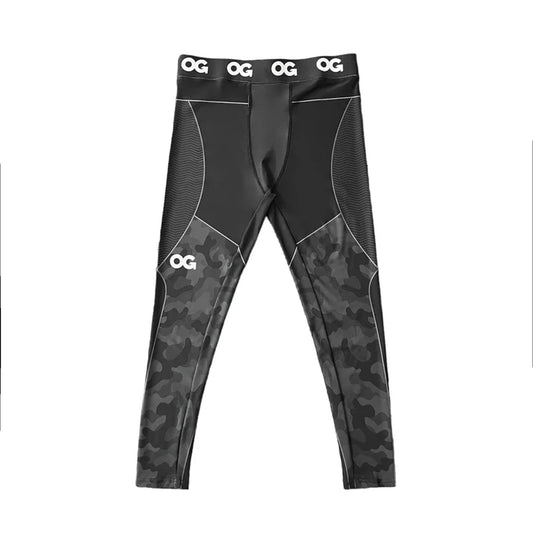 OG - Camo Stretch Spats Men - (Black/Grey)
