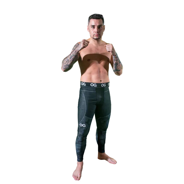 OG - Camo Stretch Spats Men - (Black/Grey)