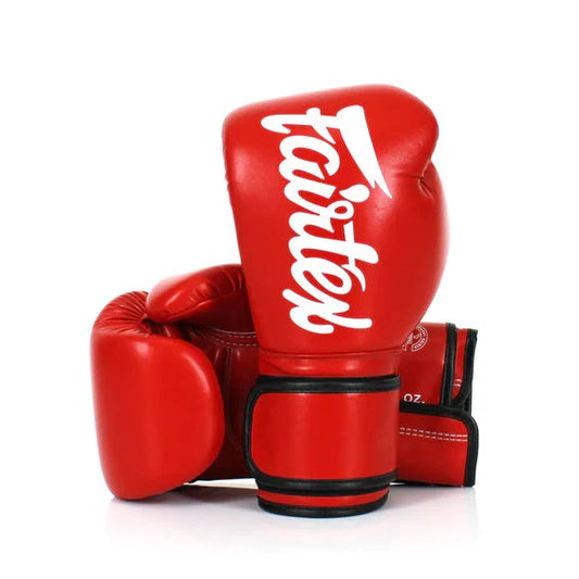 Fairtex MUAY THAI / BOXING GLOVES (RED) - BGV14