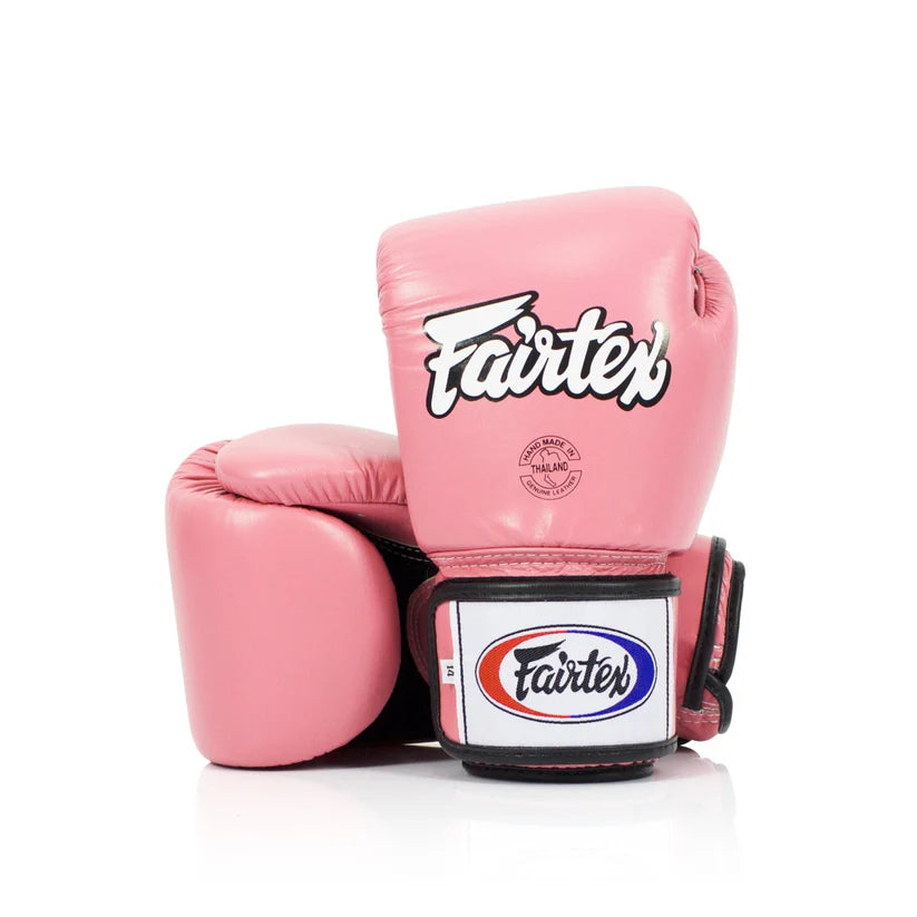Fairtex BGV1R - Universal BREATHABLE - MUAY THAI / BOXING GLOVES (Colours) Premium Leather