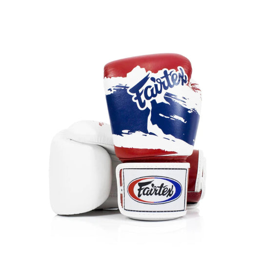 Fairtex BGV1 - MUAY THAI / BOXING GLOVES "Tight-Fit" PREMIUM LEATHER" (Thai Pride)