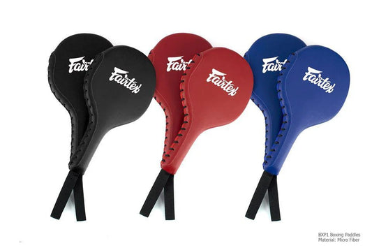 Fairtex BOXING PADDLES (Black-Blue-Red) - BXP1