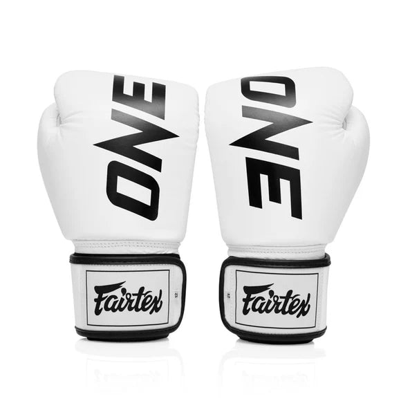Fairtex MUAY THAI / BOXING GLOVES X ONE (White) - BGV1 ONE
