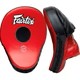 Fairtex "Ultimate Contour" FOCUS MITTS (Red / Black) - FMV9