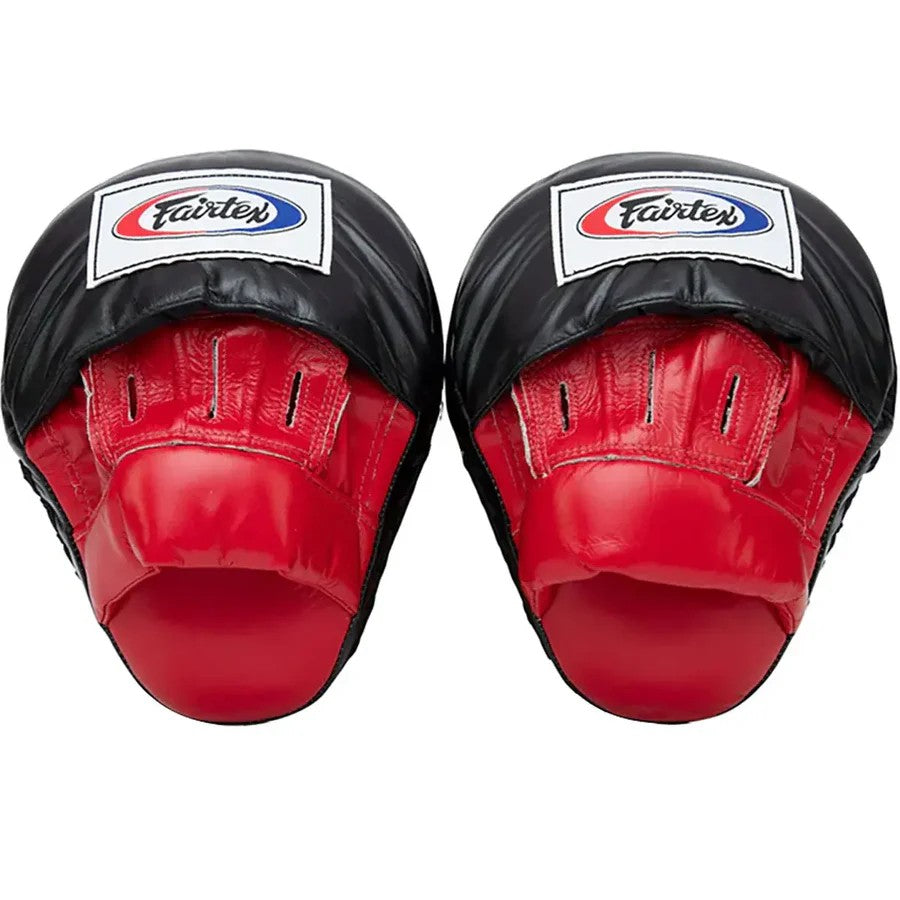 Fairtex "Ultimate Contour" FOCUS MITTS (Red / Black) - FMV9