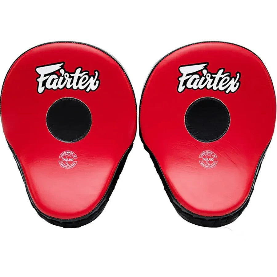 Fairtex "Ultimate Contour" FOCUS MITTS (Red / Black) - FMV9