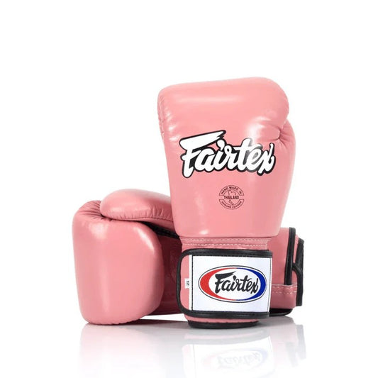 Fairtex BGV1 - MUAY THAI / BOXING GLOVES (Pink) Premium Leather