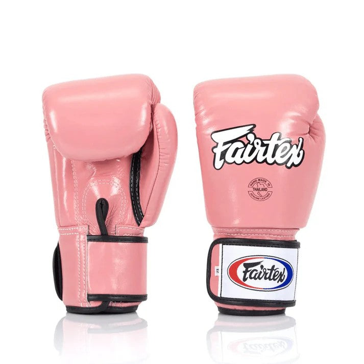 Fairtex BGV1 - MUAY THAI / BOXING GLOVES (Pink) Premium Leather