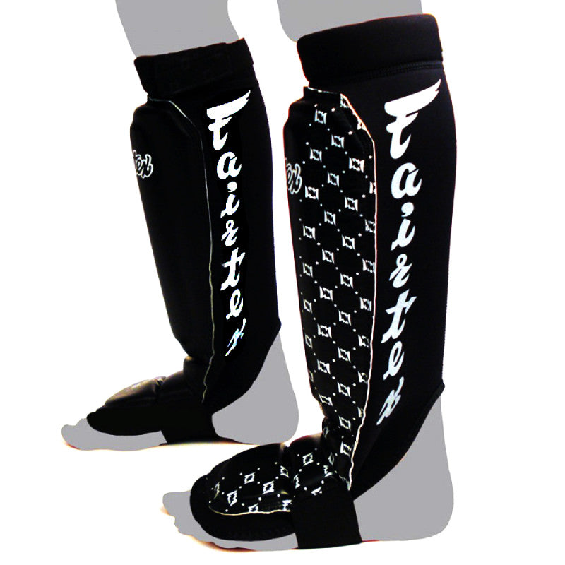 Fairtex NEOPRENE SHIN PADS - SP6 (Black)