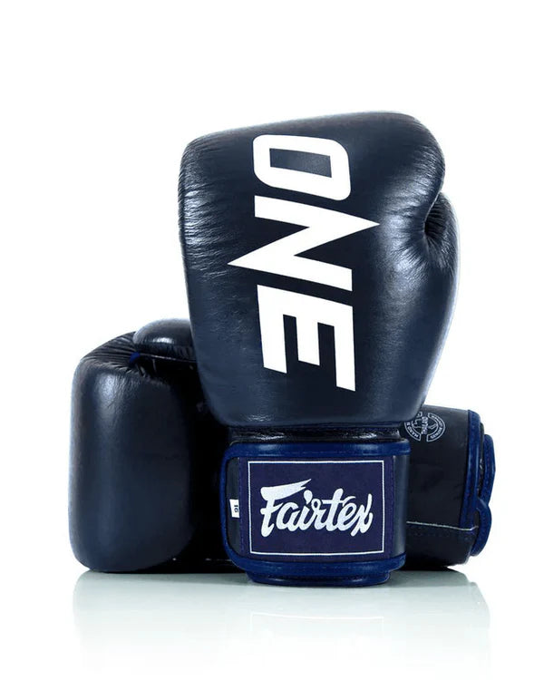 Fairtex BGV1 ONE-MUAY THAI / BOXING GLOVES X ONE (Blue)
