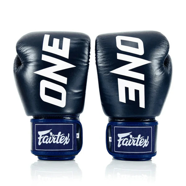 Fairtex BGV1 ONE-MUAY THAI / BOXING GLOVES X ONE (Blue)