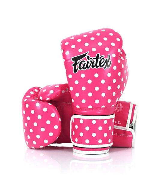 Fairtex MUAY THAI / BOXING GLOVES (Polka Dot) - BGV14P