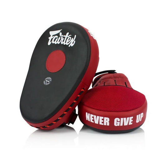 Fairtex FOCUS MITTS (Black / Red) - FMV13