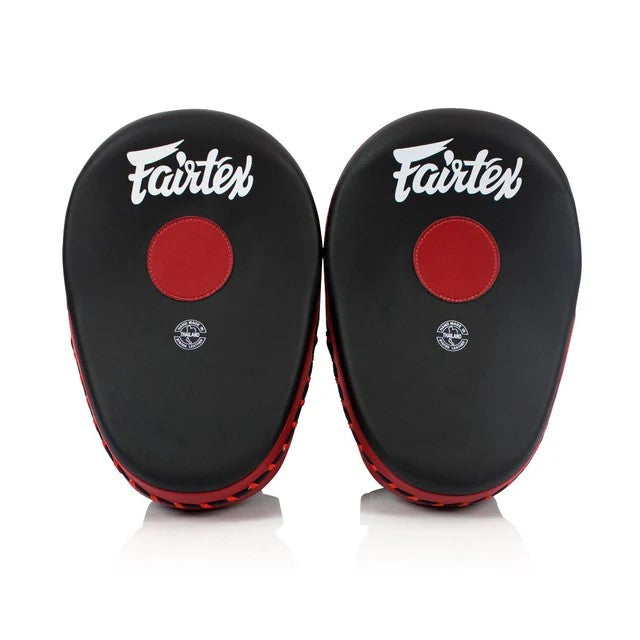 Fairtex FOCUS MITTS (Black / Red) - FMV13