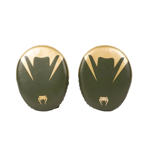 Venum - Pro Boxing Big Punch Mitts - (Khaki/Gold)