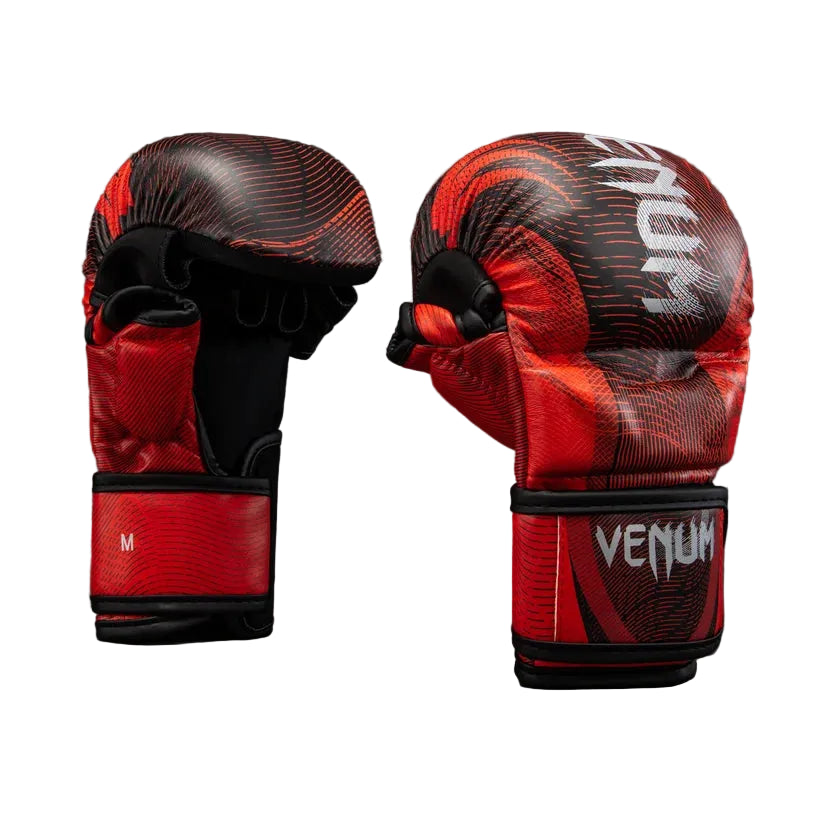 Venum Galactic 3.0 MMA Gloves (Red/Silver)