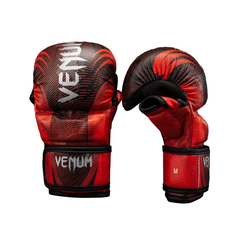 Venum Galactic 3.0 MMA Gloves (Red/Silver)