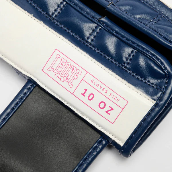 LEONE Gloves - "STRIPE '47 BOXING GLOVES" (Blue) - GN209