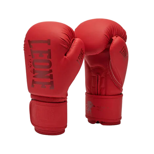 LEONE Gloves - Muay Thai / Boxing Gloves "Tone X" (Red) - GN058