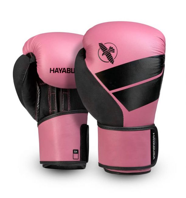 HAYABUSA Gloves - S4 Leather Boxing Gloves - Pink