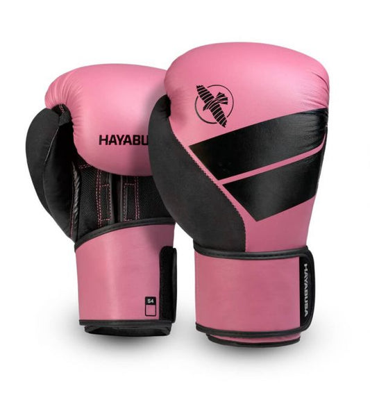 HAYABUSA Gloves - S4 Leather Boxing Gloves - Pink