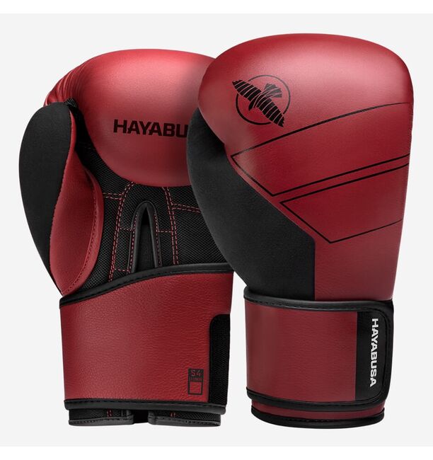 HAYABUSA Gloves - S4 Leather Boxing Gloves - Red