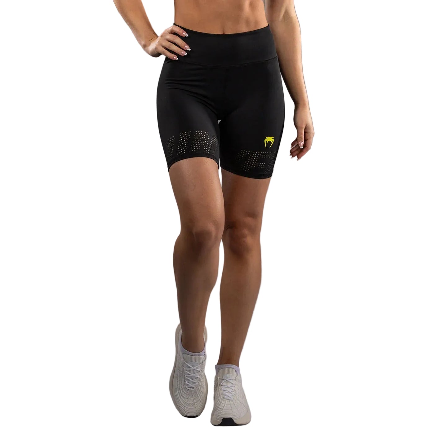 VENUM - Lazer Women's Compression Short - (Black/Yellow)