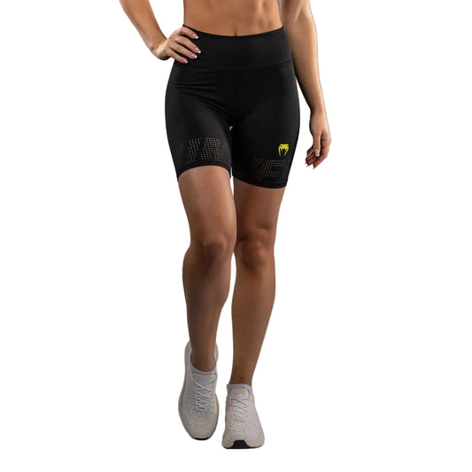 VENUM - Lazer Women's Compression Short - (Black/Yellow)