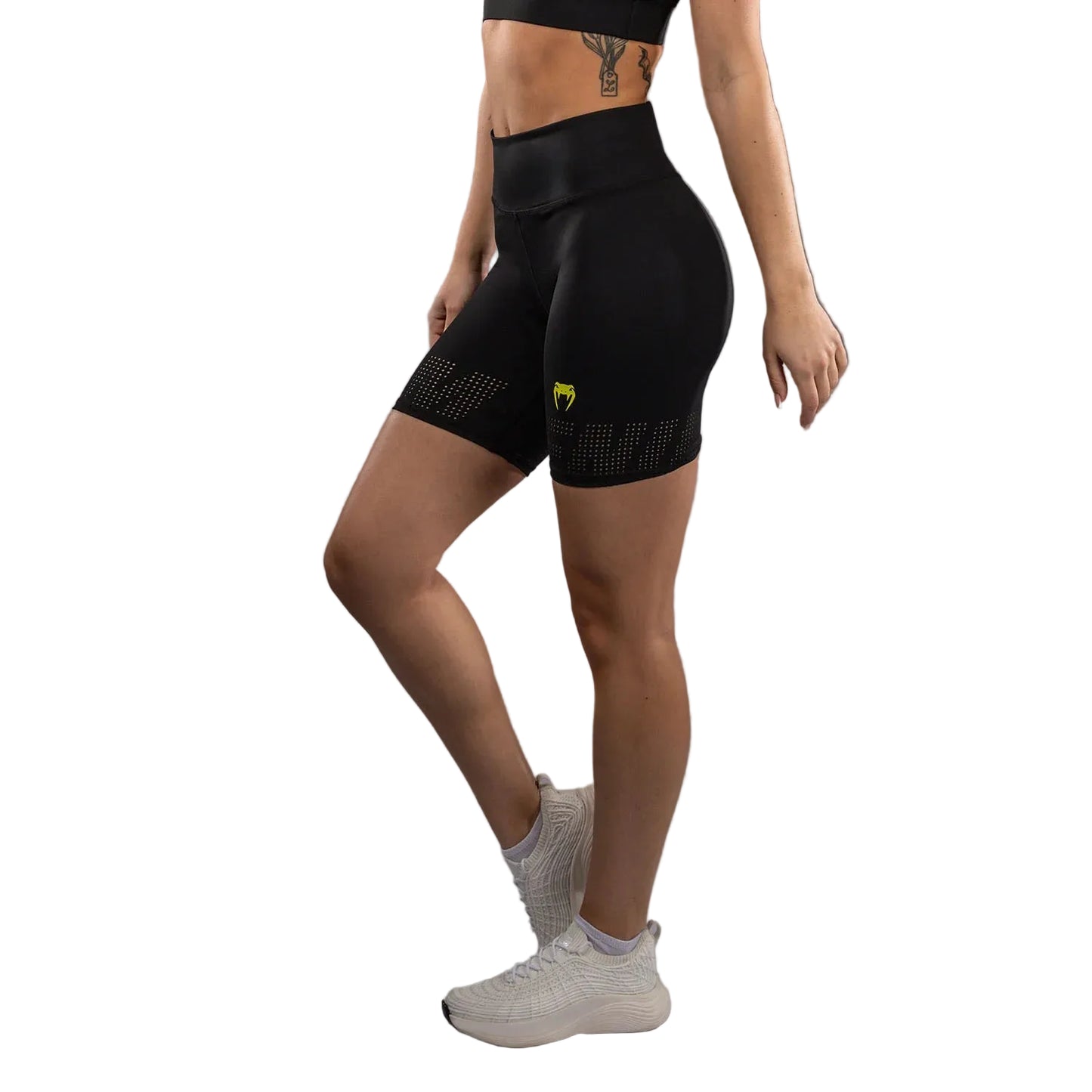 VENUM - Lazer Women's Compression Short - (Black/Yellow)