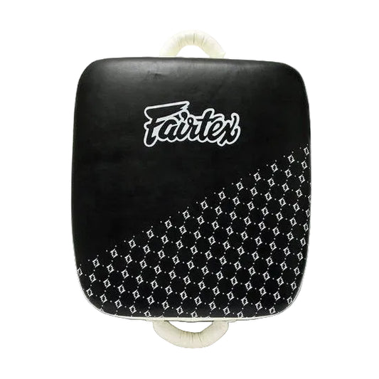 Fairtex LEG KICK PAD (Black / Beige) - LKP1