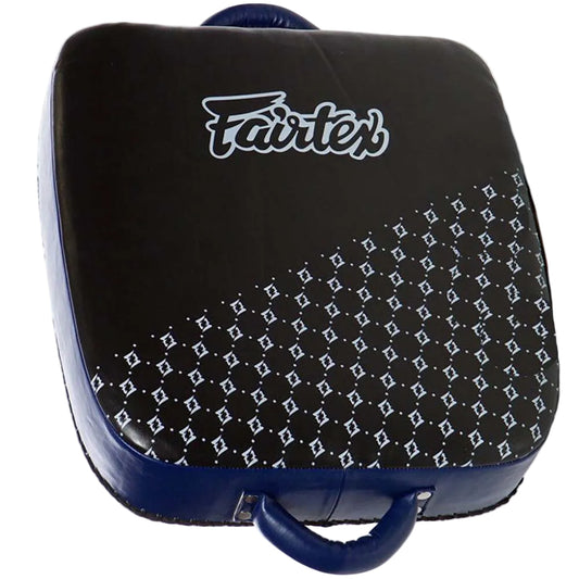 Fairtex LEG KICK PAD (Black / Blue) - LKP1