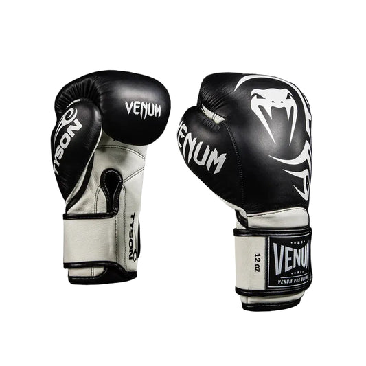 VENUM - Giant 2.0 Mike Tyson Pro Gloves - (Black/Optical White)