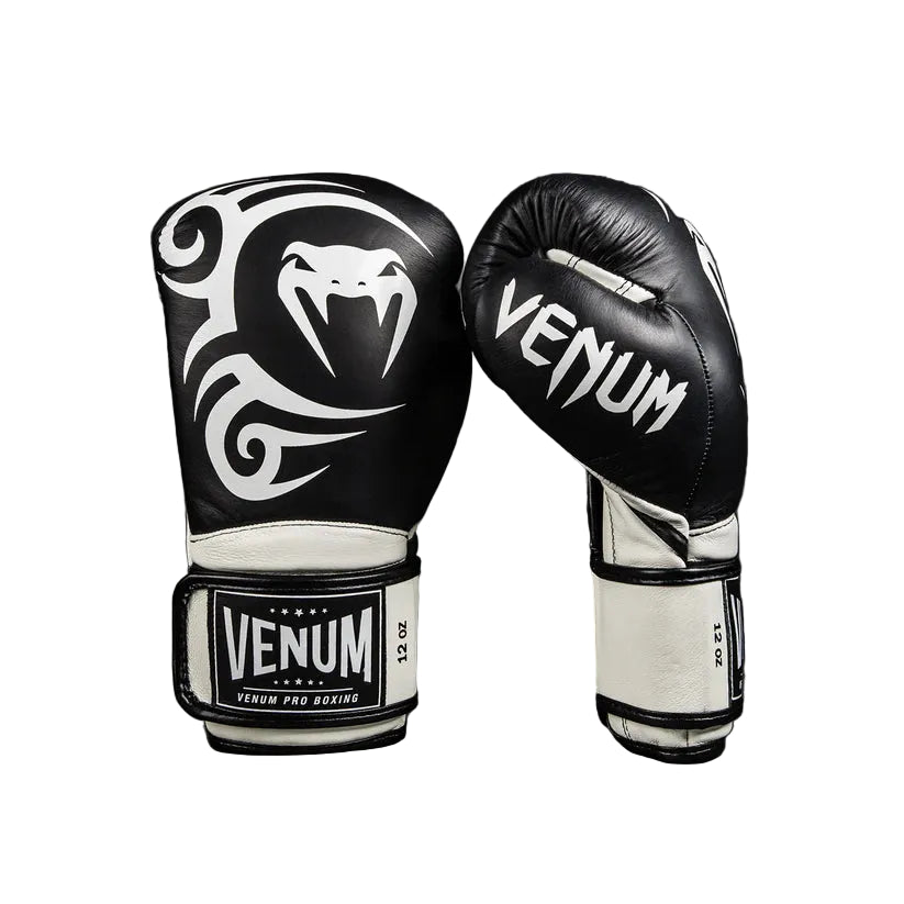 VENUM - Giant 2.0 Mike Tyson Pro Gloves - (Black/Optical White)