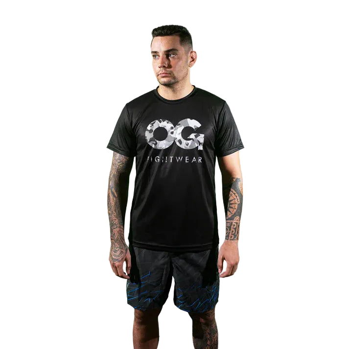 OG - Camo Microfiber T-Shirt - (Black)