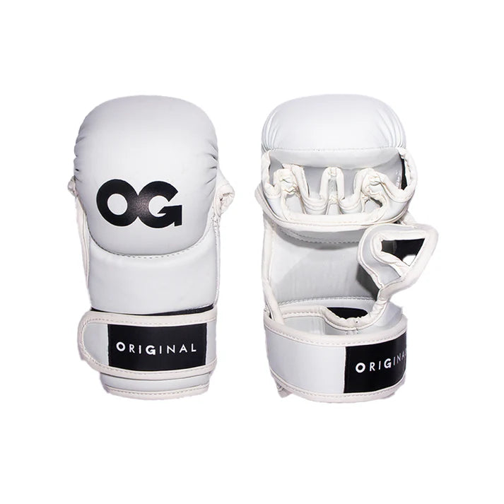 OG - Original MMA Sparring Gloves - (White Pastel)