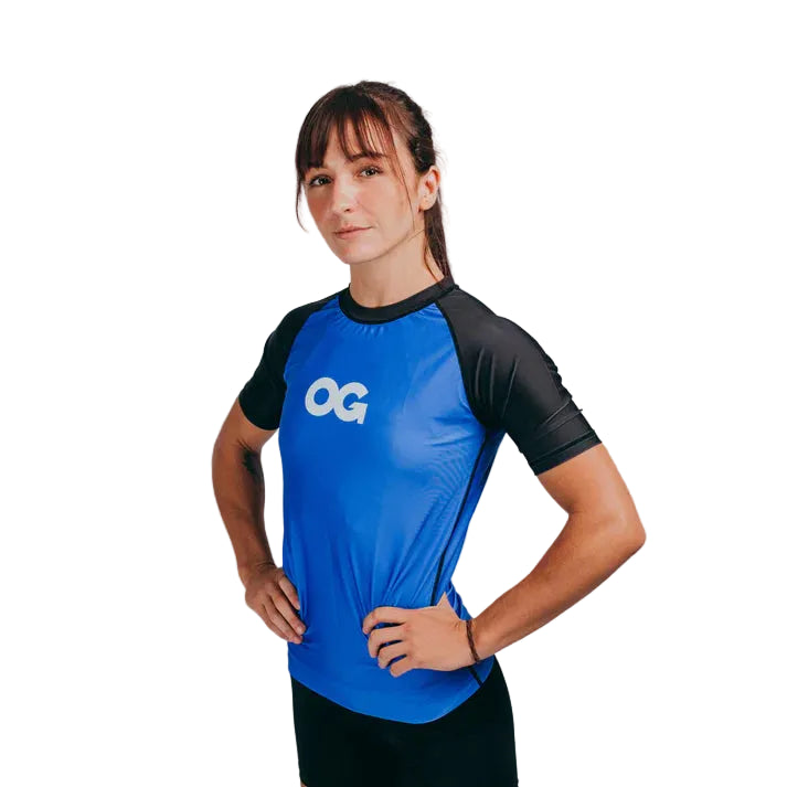 OG - Short Sleeve Rashguard - (Blue)