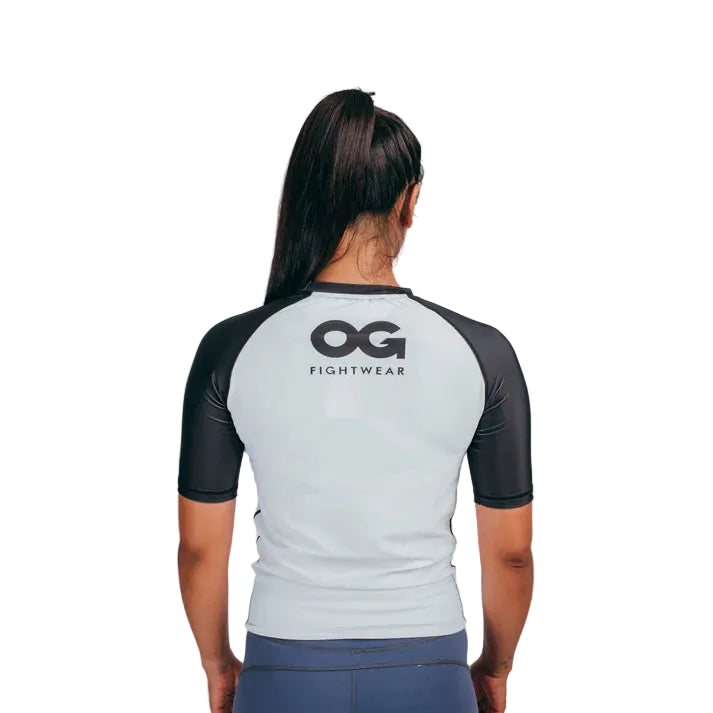 OG - Short Sleeve Rashguard - (White)